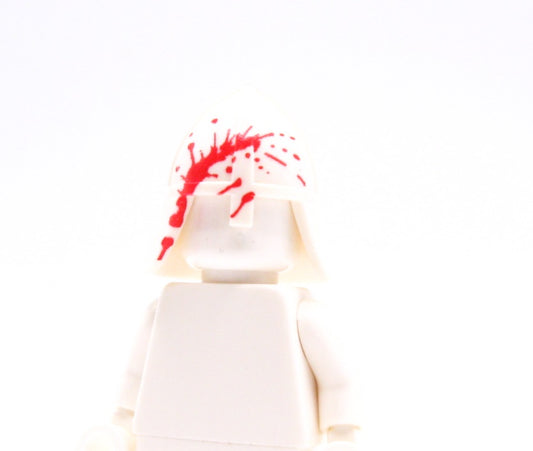 Pointed Knight helmet with Blood Splatter