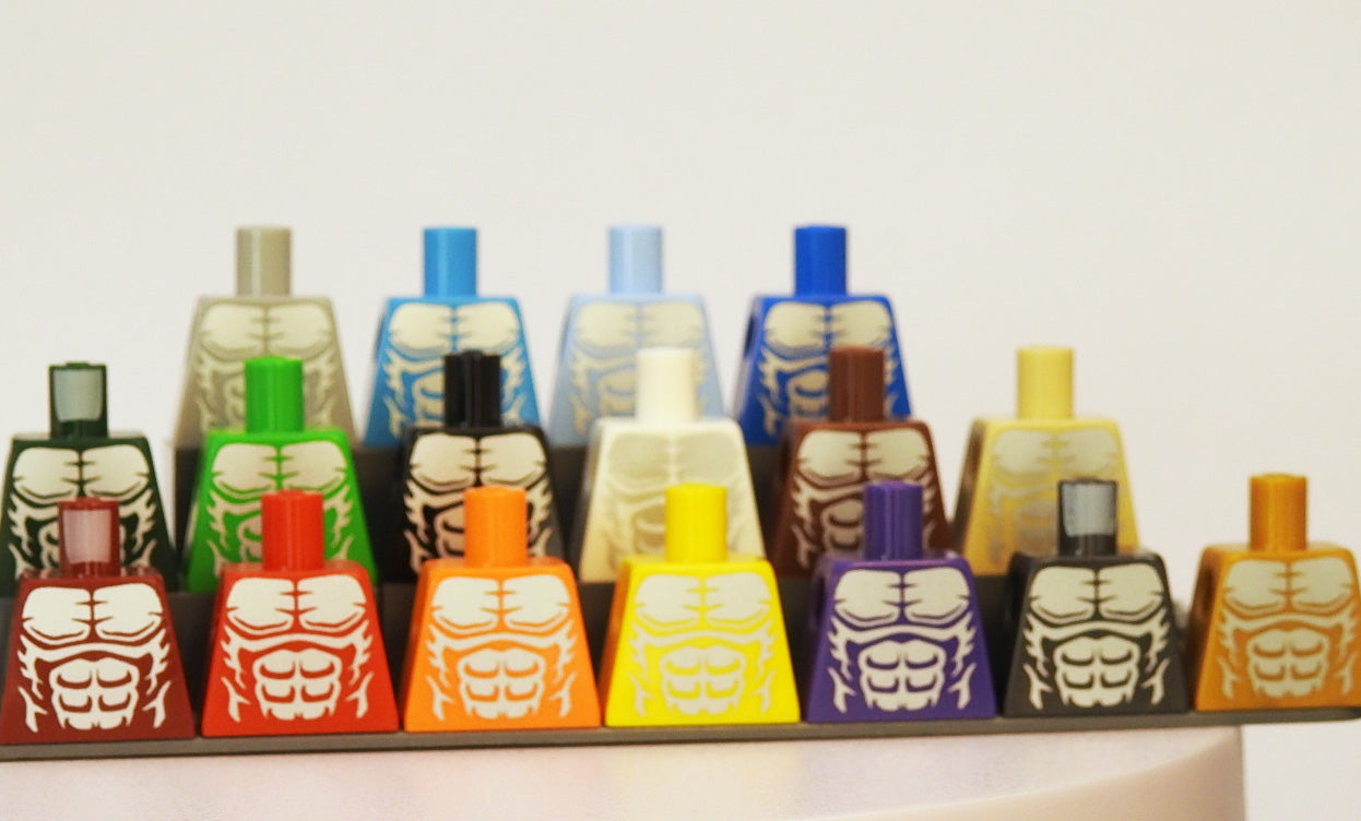 Armor Torso version 2 Metallic silver