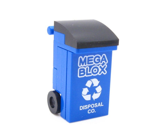 Blue MBD Garbage Can