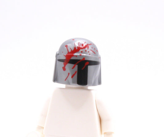 Hunter helmet with Blood Splatter