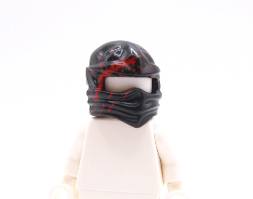 Ninja mask with Blood Splatter