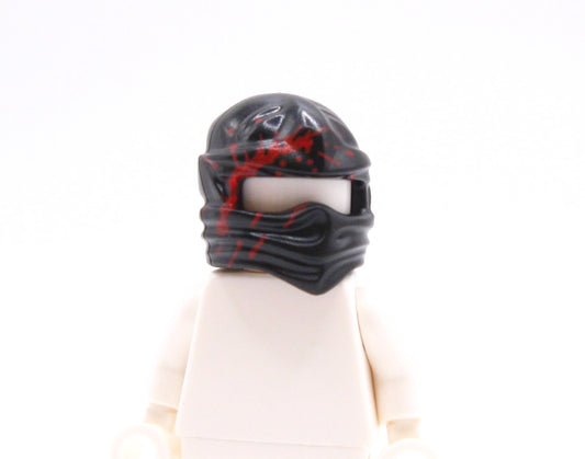 Ninja mask with Blood Splatter